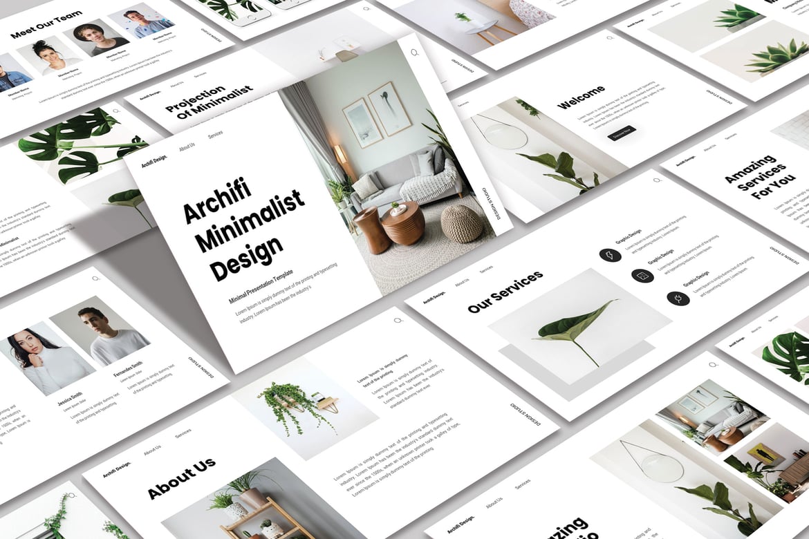 Template PowerPoint Archifi: Solusi Presentasi Modern dan Kreatif