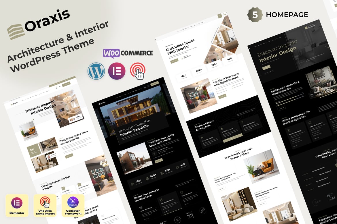 Tema WordPress Modern untuk Arsitektur & Desain Interior