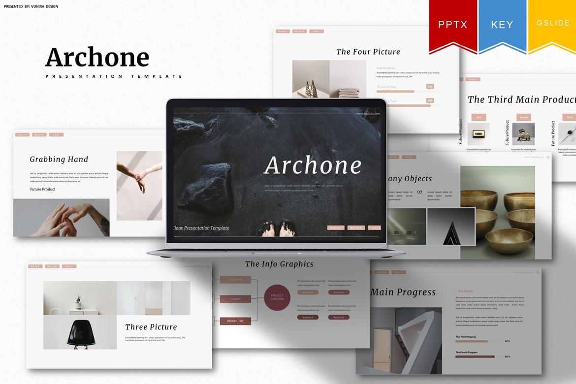 Archone | Template Presentasi PowerPoint, Keynote, dan Google Slides yang Menakjubkan