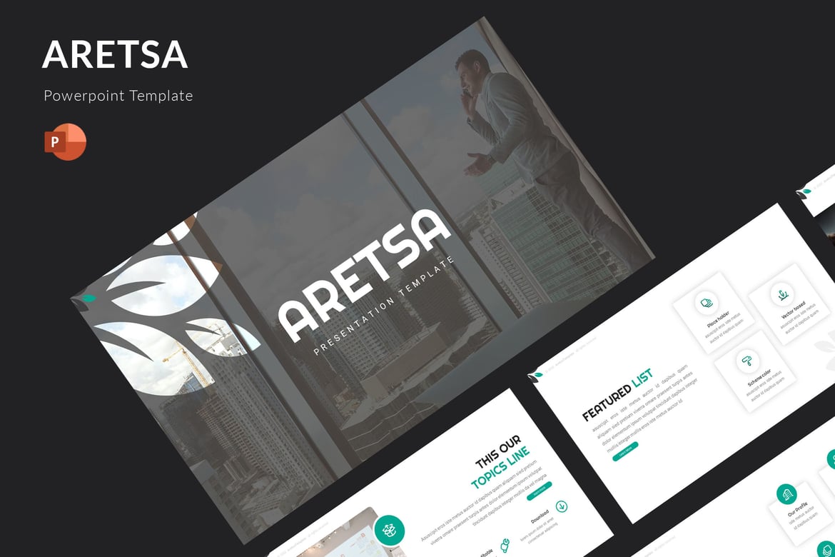 Aretsa - Template PowerPoint Serbaguna dan Menarik