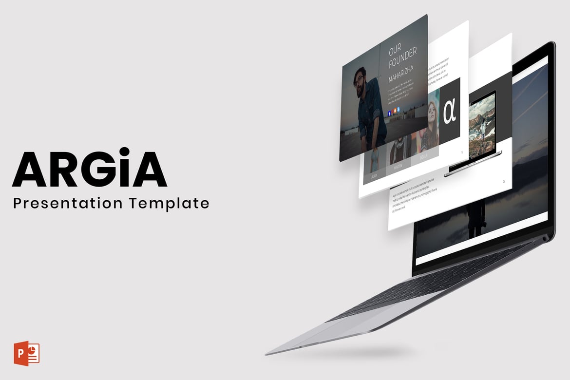 ARGiA - Template Presentasi PowerPoint Modern dan Kreatif