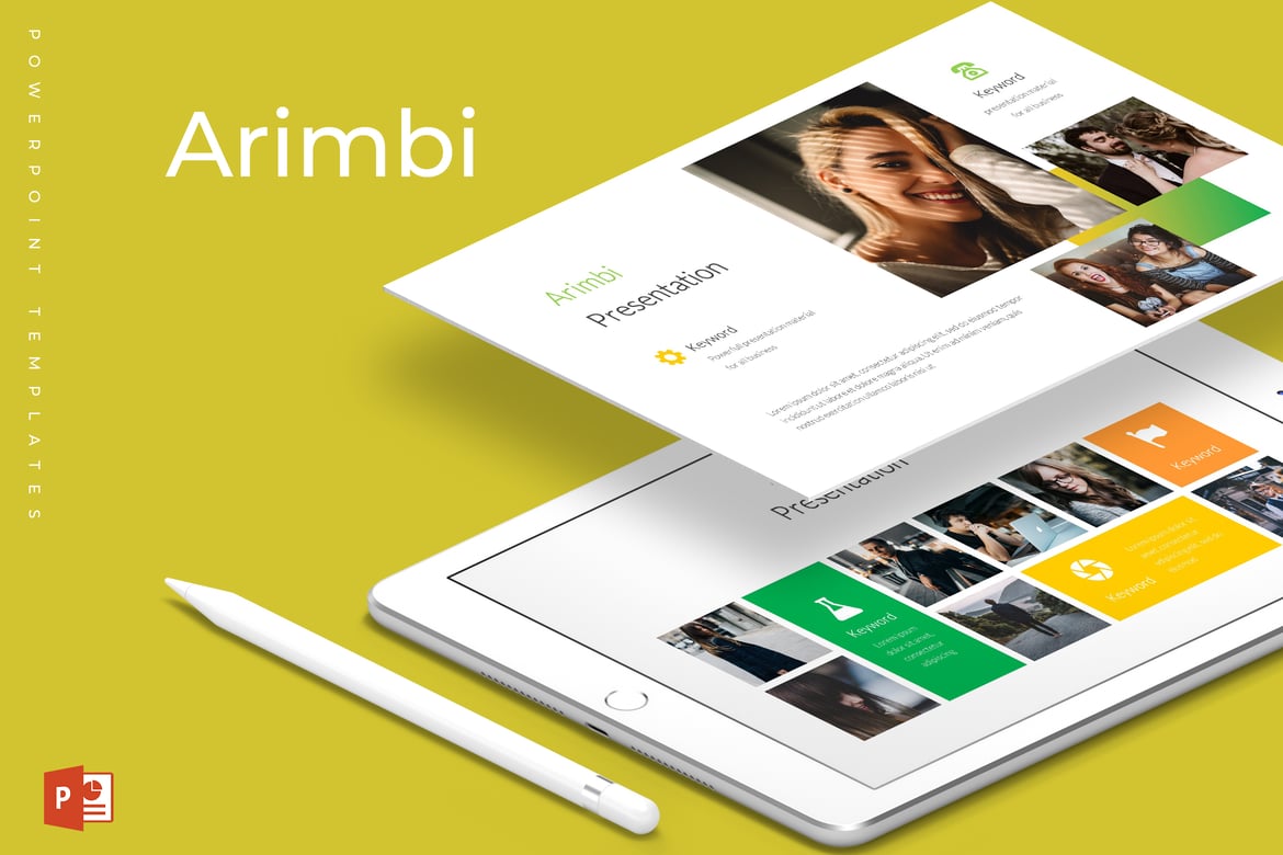 Template Powerpoint Arimbi - Solusi Presentasi Profesional Anda