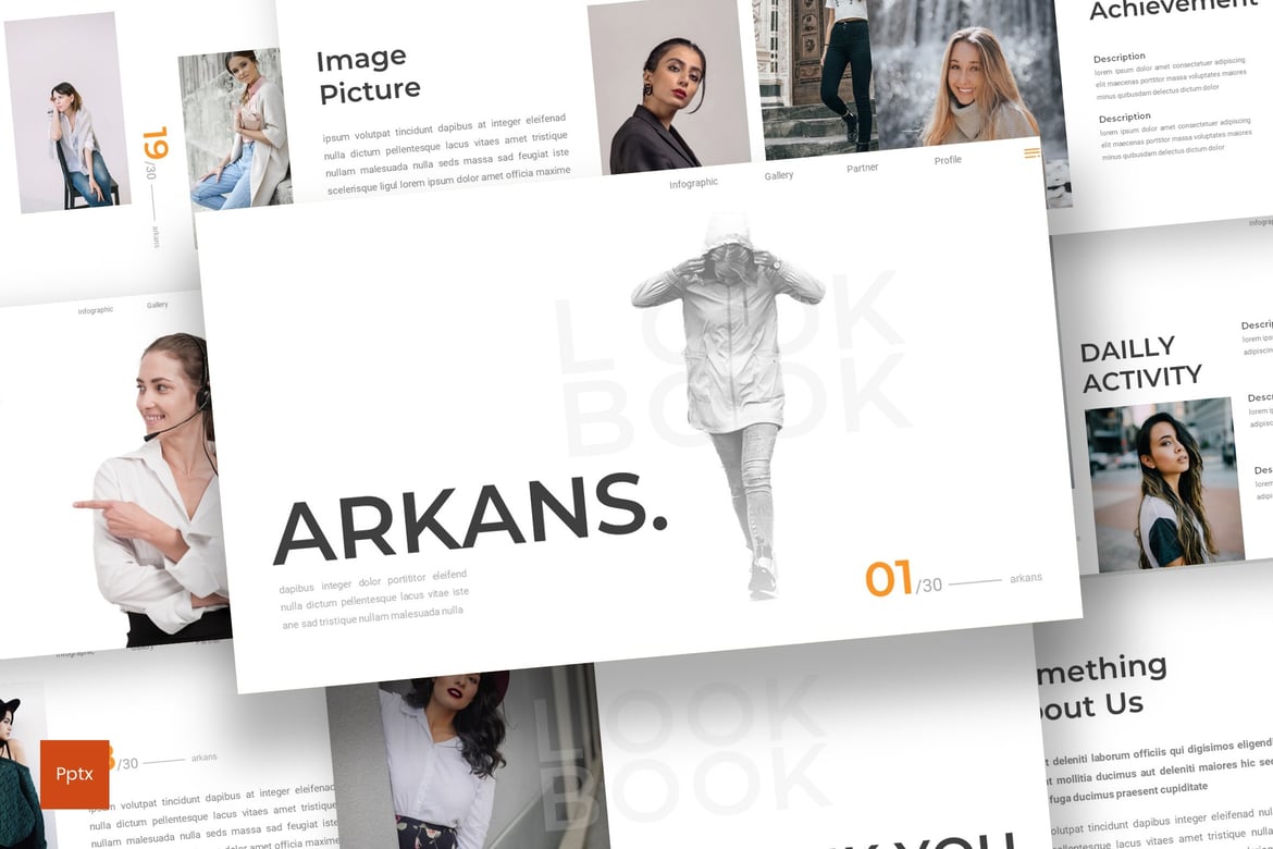 Template Powerpoint Arkans - Solusi Presentasi Bisnis yang Kreatif