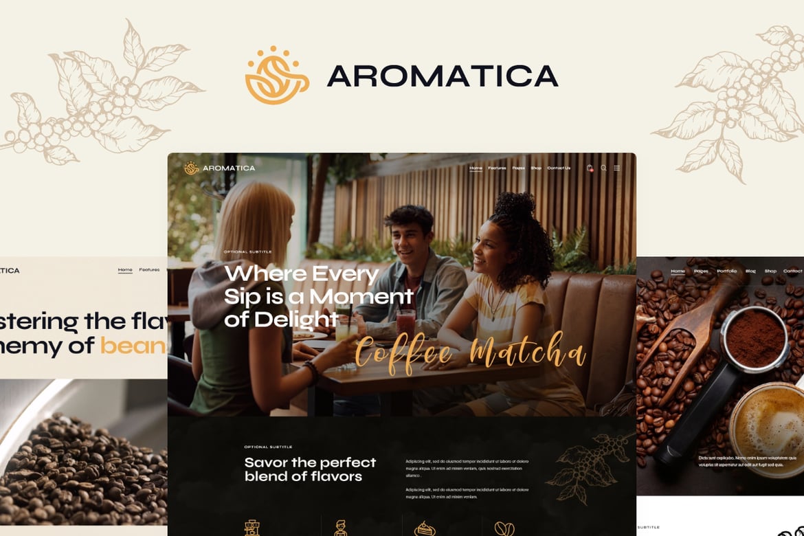 Aromatica: Tema WordPress Kafe yang Segar dan Menawan