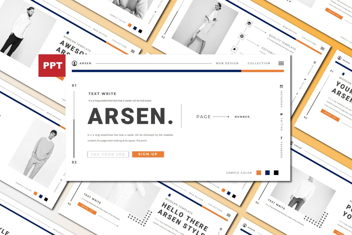 Template PowerPoint ARSEN: Presentasi Menarik dan Profesional