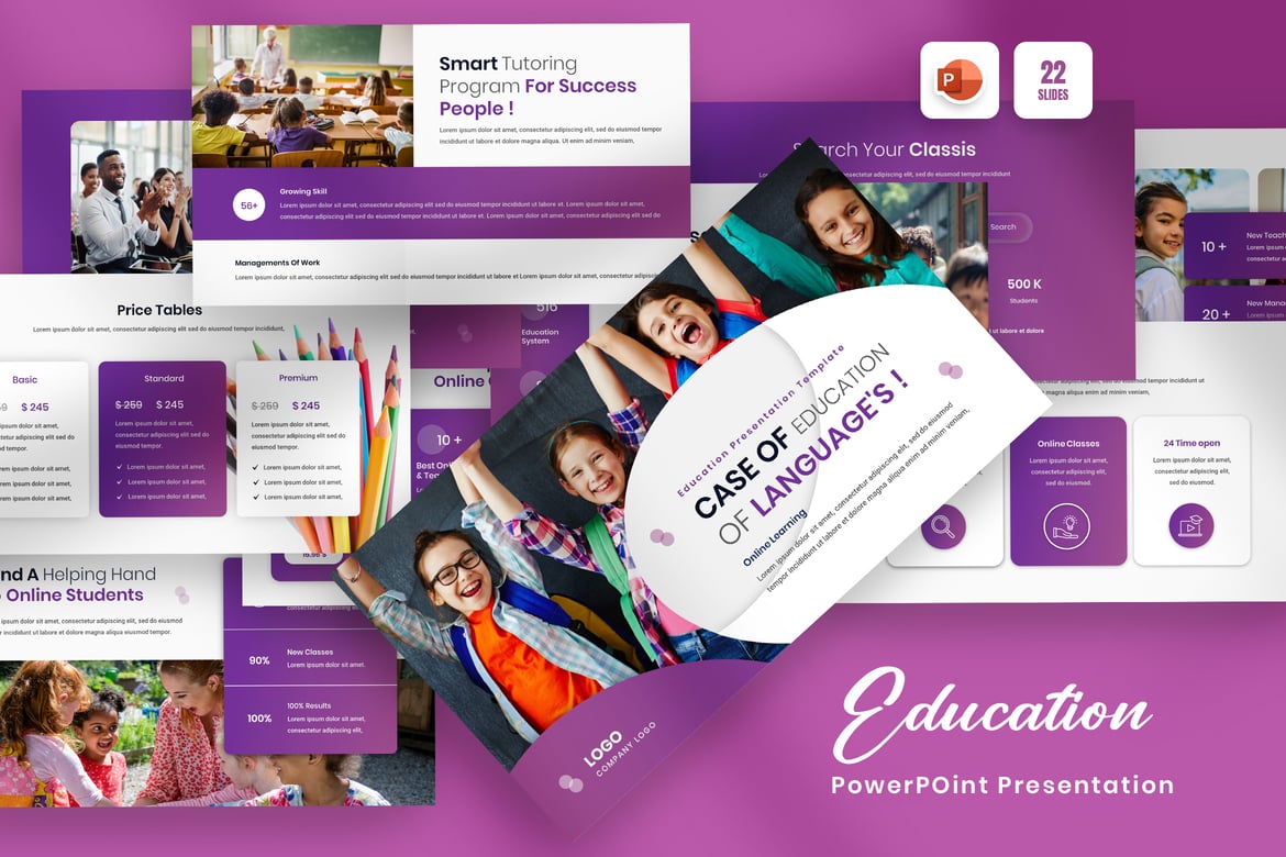 Template Presentasi PowerPoint Pendidikan yang Menarik dan Multifungsi