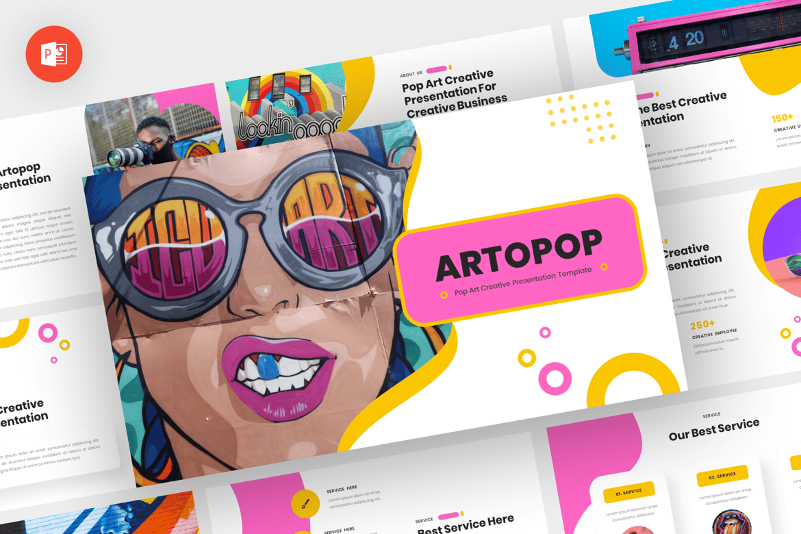 Artopop - Template Presentasi Pop Art yang Modern dan Profesional