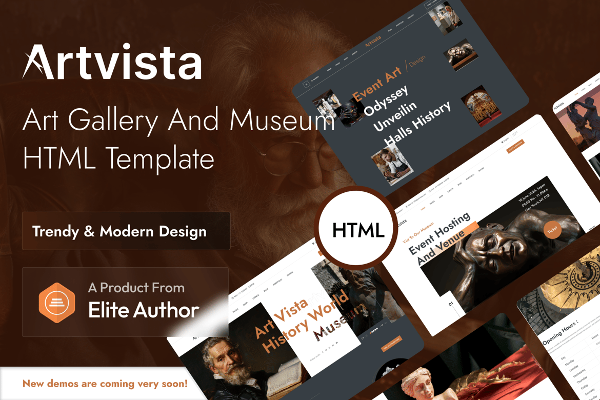 Artvista - Template Website Galeri Seni dan Museum yang Menawan