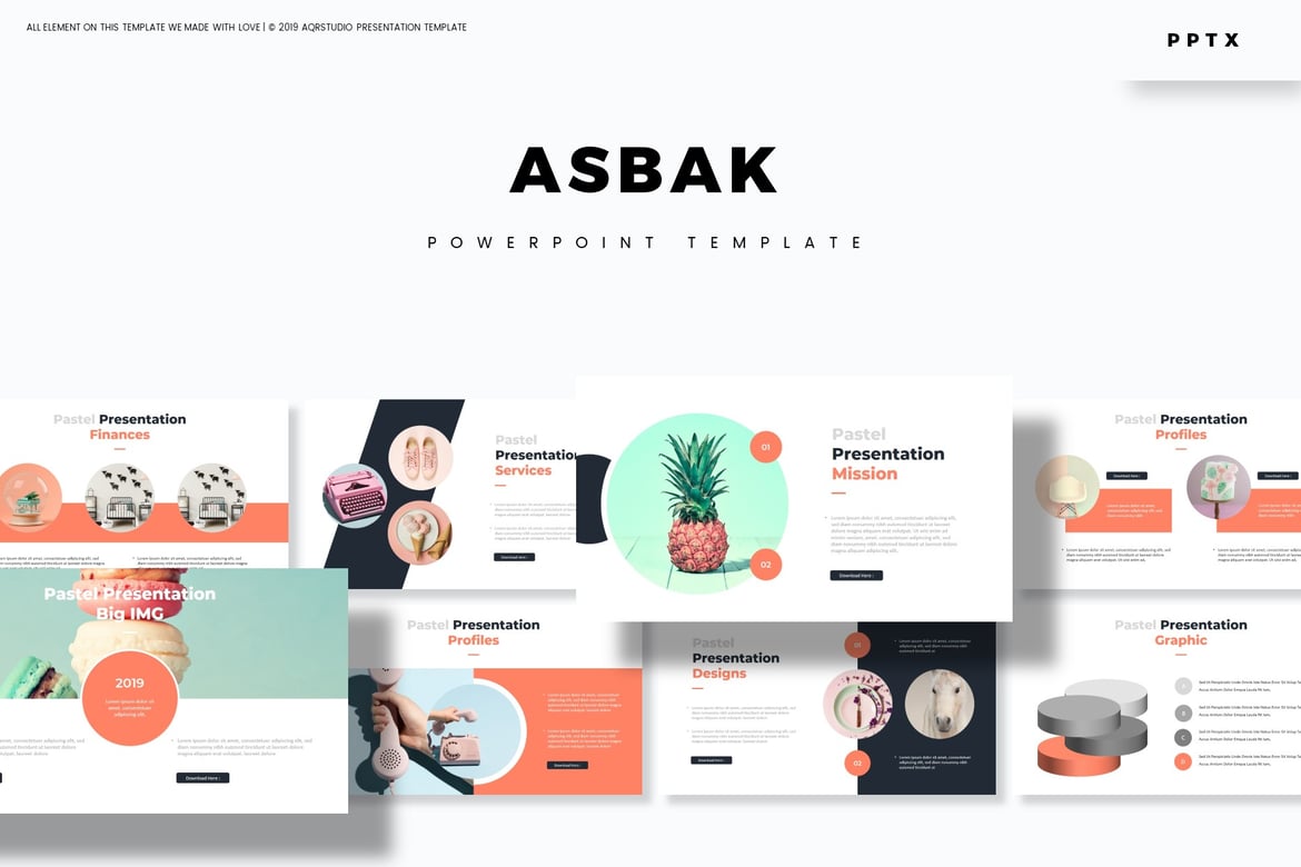 Template Presentasi PowerPoint Asbak - Solusi Kreatif untuk Semua Kebutuhan Anda