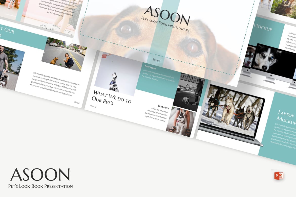 Asoon - Template Powerpoint Modern dan Kreatif