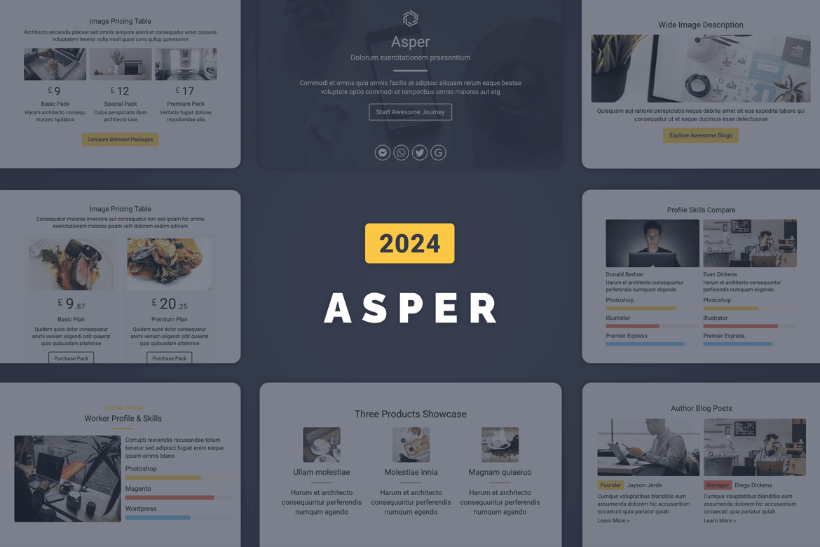 Template Email Responsif Asper 2024 - Serbaguna dan Mudah Disesuaikan