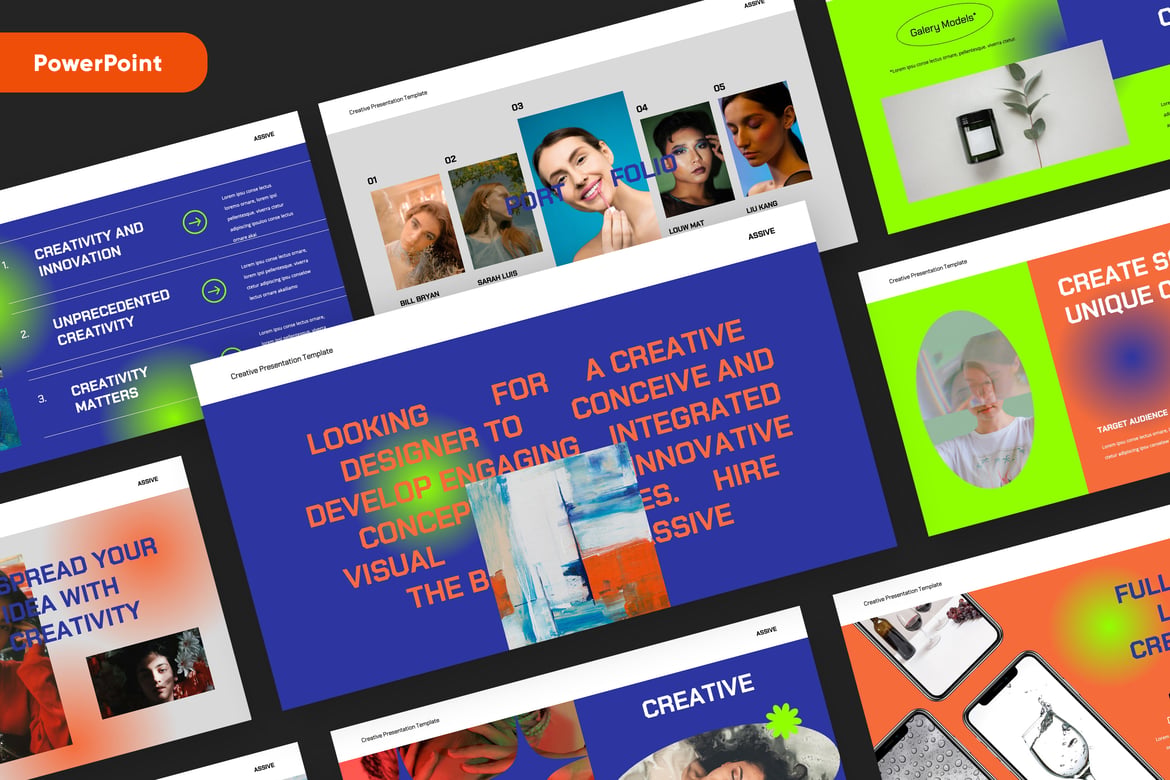 Template Powerpoint ASSIVE: Solusi Presentasi Profesional