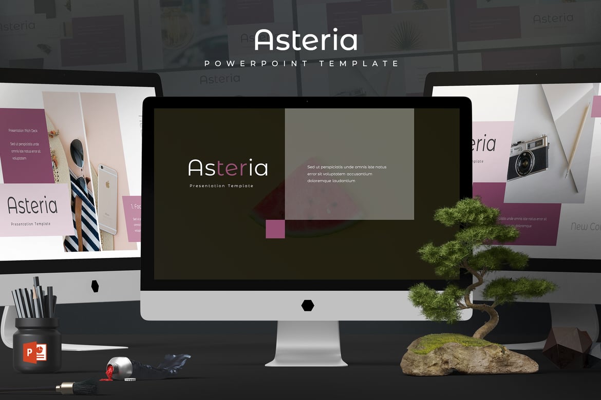 Asteria - Template PowerPoint Serbaguna dan Menarik