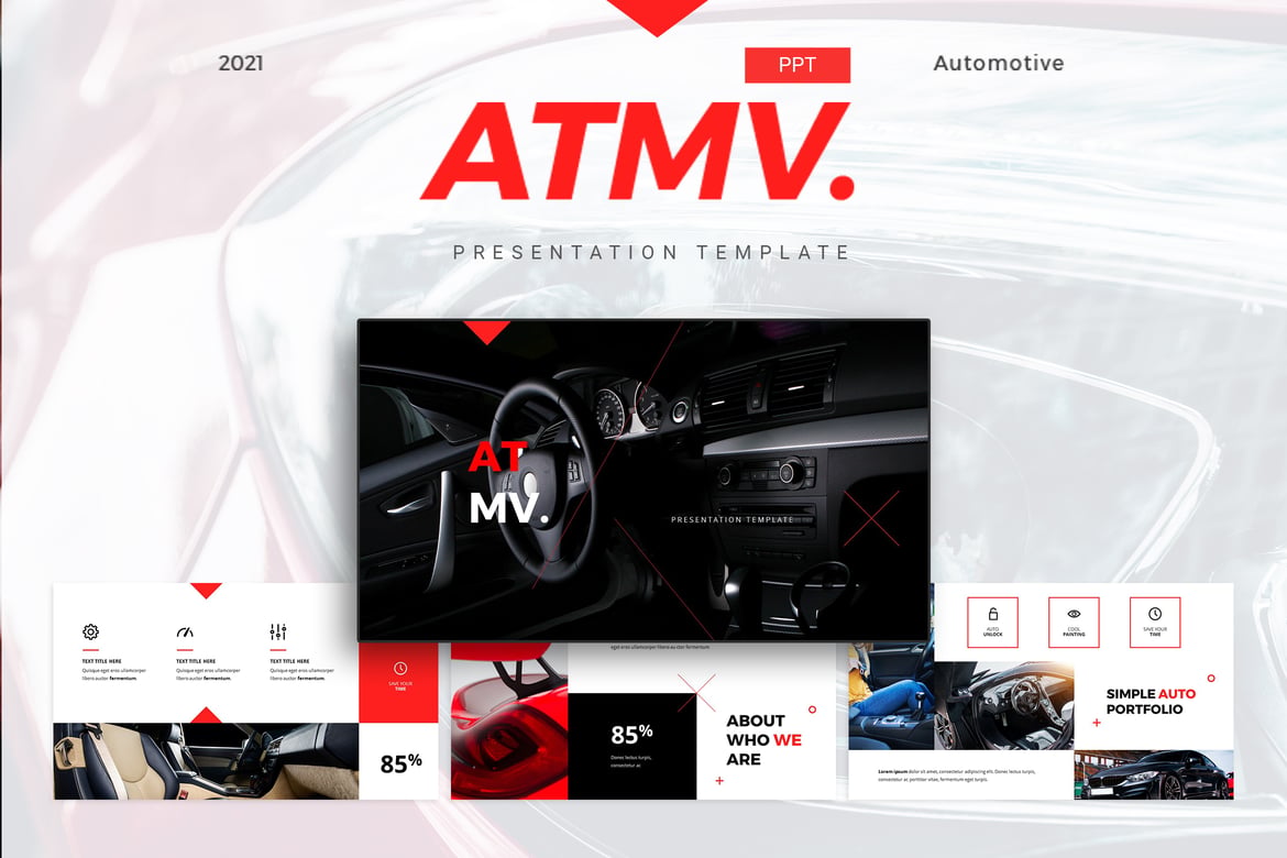 Template PowerPoint ATMV: Desain Modern dan Profesional untuk Presentasi Anda