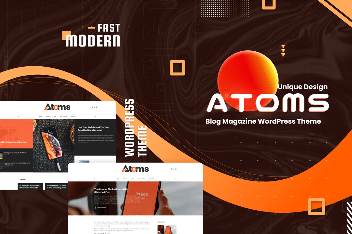 Tema WordPress Atoms: Solusi Terbaik untuk Berita dan Majalah Modern