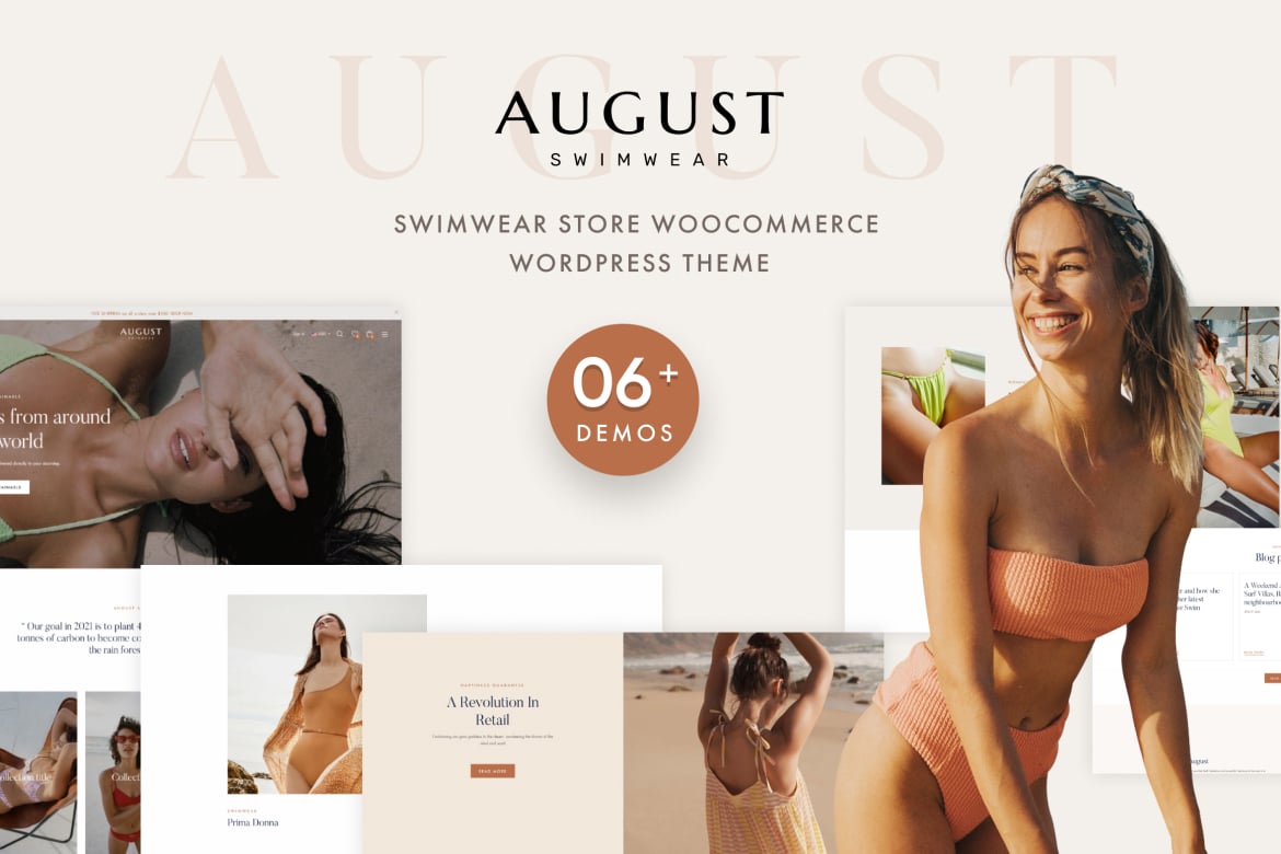 Tema WordPress August - Solusi Terbaik untuk Toko Online Anda