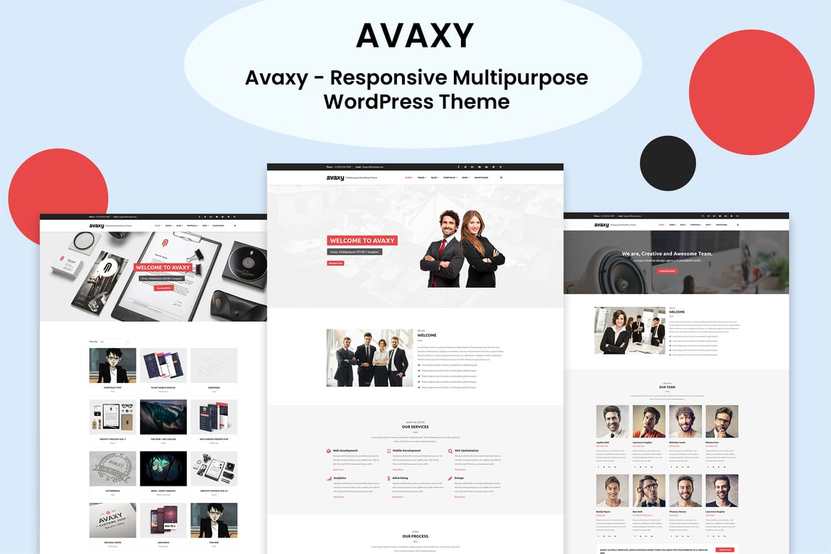 Avaxy - Tema WordPress Serbaguna yang Menawan