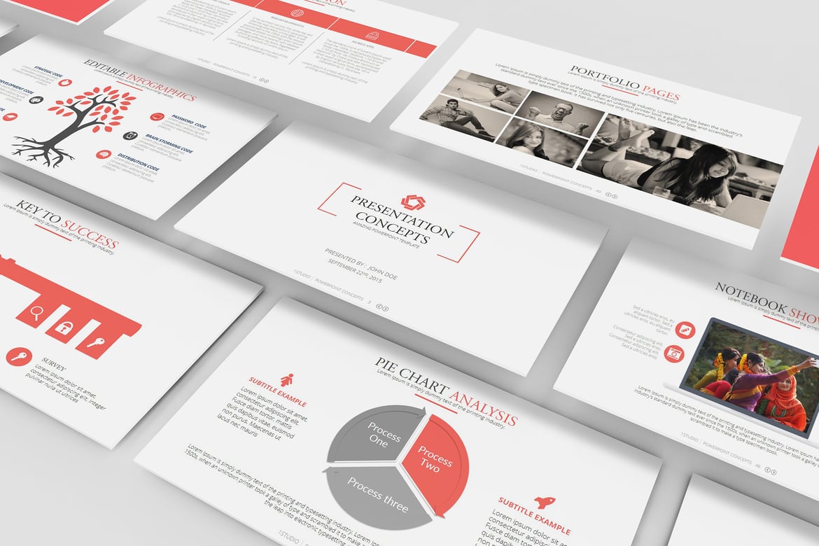 Template Presentasi Powerpoint Modern dan Multifungsi