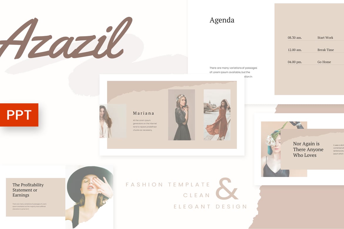 Template PowerPoint Azazil - Desain Profesional untuk Presentasi Anda