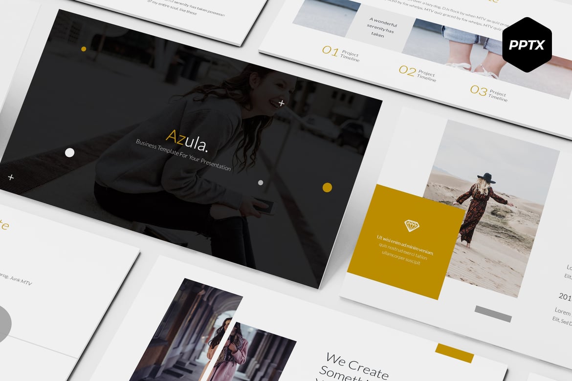 Azula - Template PowerPoint Serbaguna dan Menarik