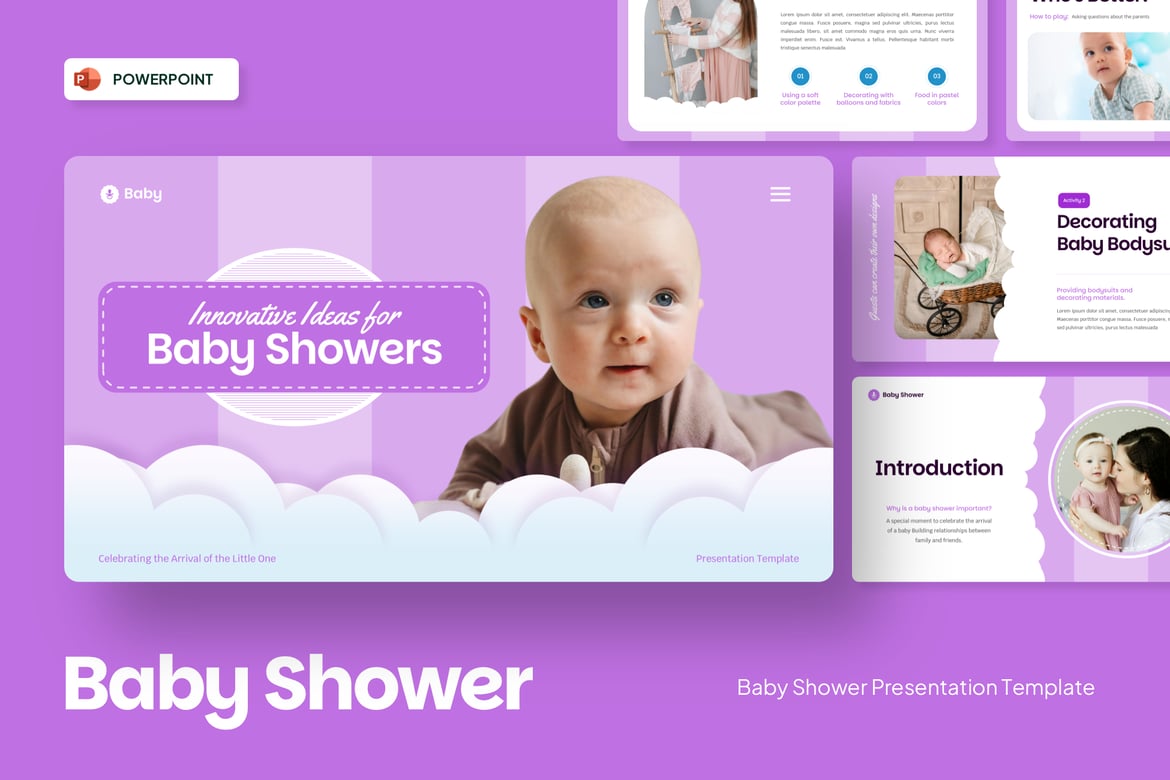 Template Presentasi Baby Shower yang Menarik