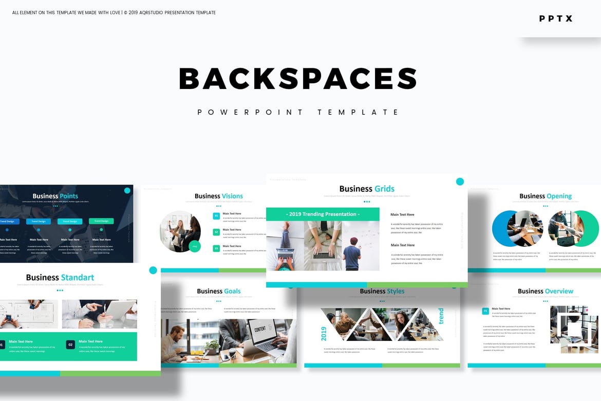Template Powerpoint Backspaces - Solusi Presentasi Menarik