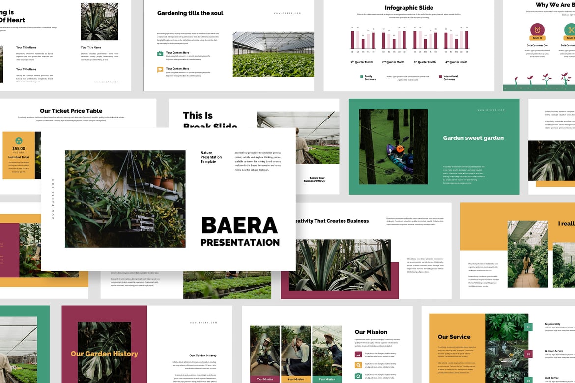 Template Presentasi Baera: PowerPoint yang Memukau dan Efisien