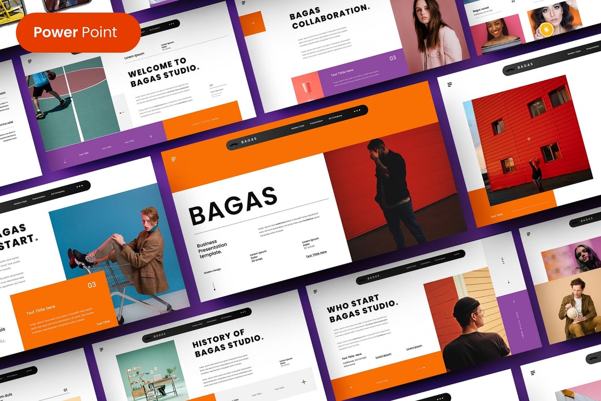 Bagas – Template Presentasi PowerPoint Profesional untuk Bisnis