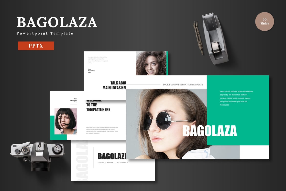 Bagolaza - Template Presentasi PowerPoint yang Menarik