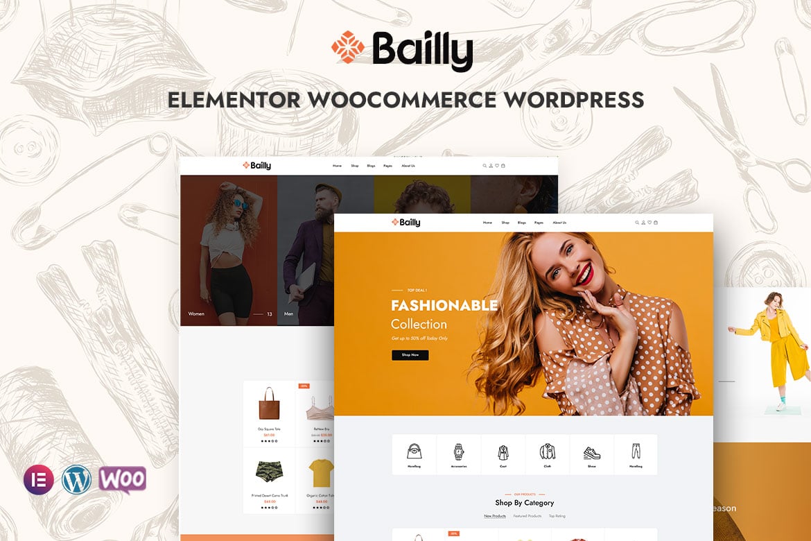 Tema WordPress Bailly - Solusi Terbaik untuk Toko Online Anda