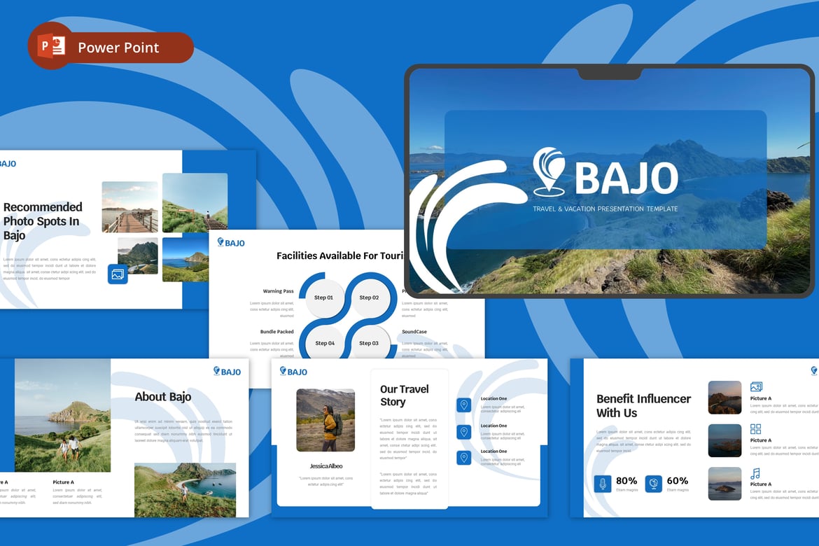 Bajo - Template Presentasi PowerPoint Kreatif untuk Bisnis