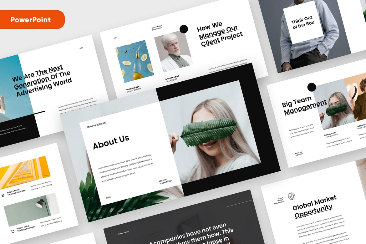 Template PowerPoint BAKSO: Presentasi Minimalis dan Profesional