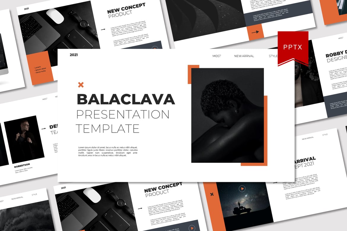 Template PowerPoint Balaclava yang Menarik dan Profesional