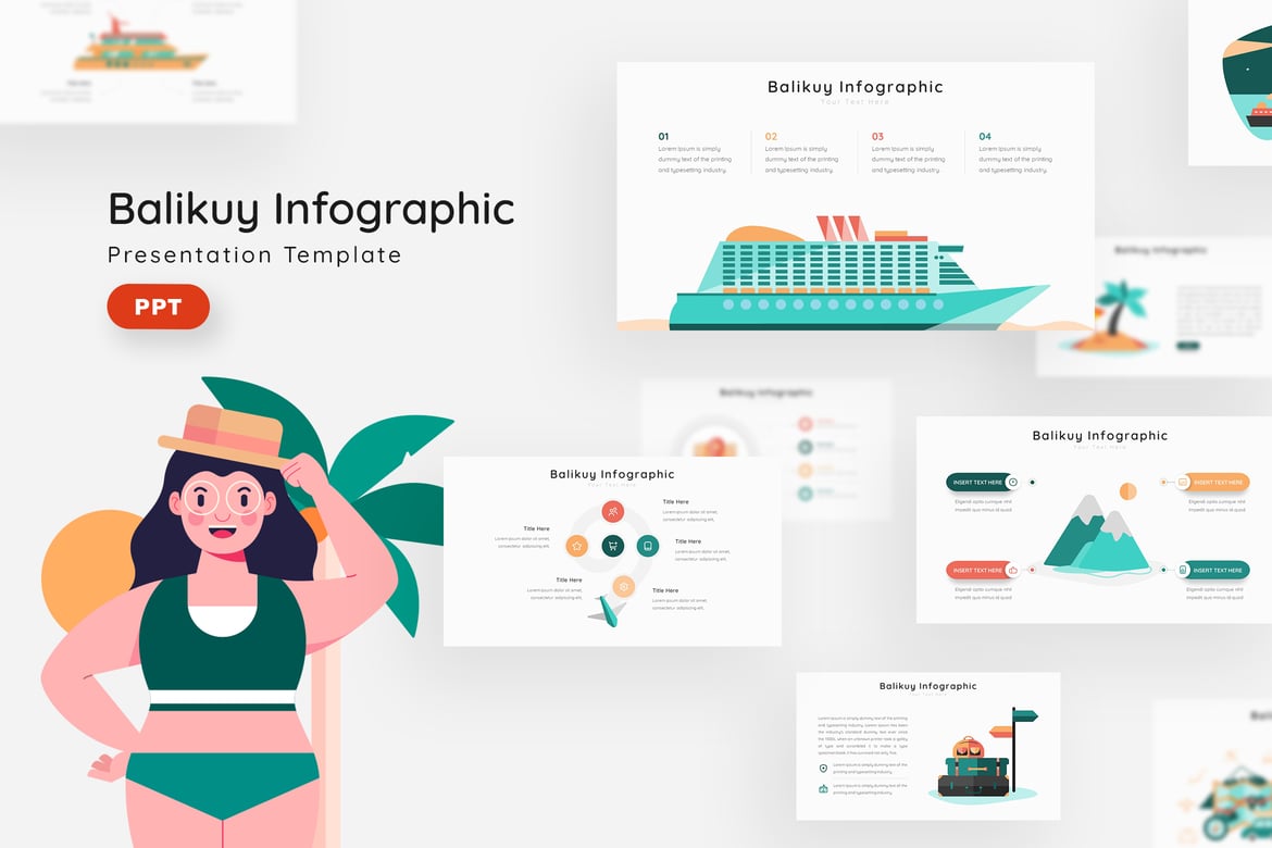Template Presentasi PowerPoint Balikuy yang Menarik dan Profesional