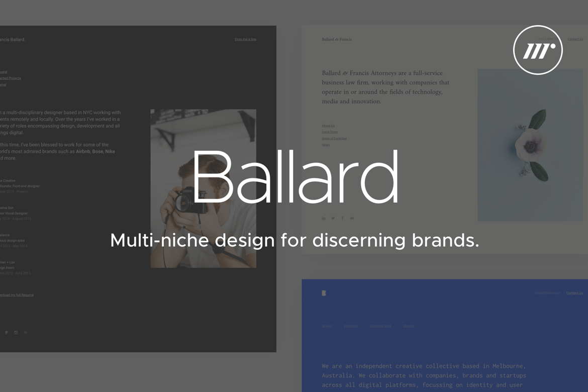 Ballard | Template Website untuk Agensi, Hukum, dan Restoran yang Elegan