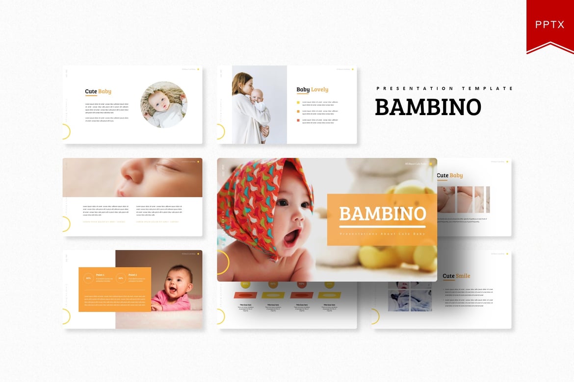 Bambino | Template Presentasi PowerPoint yang Menarik