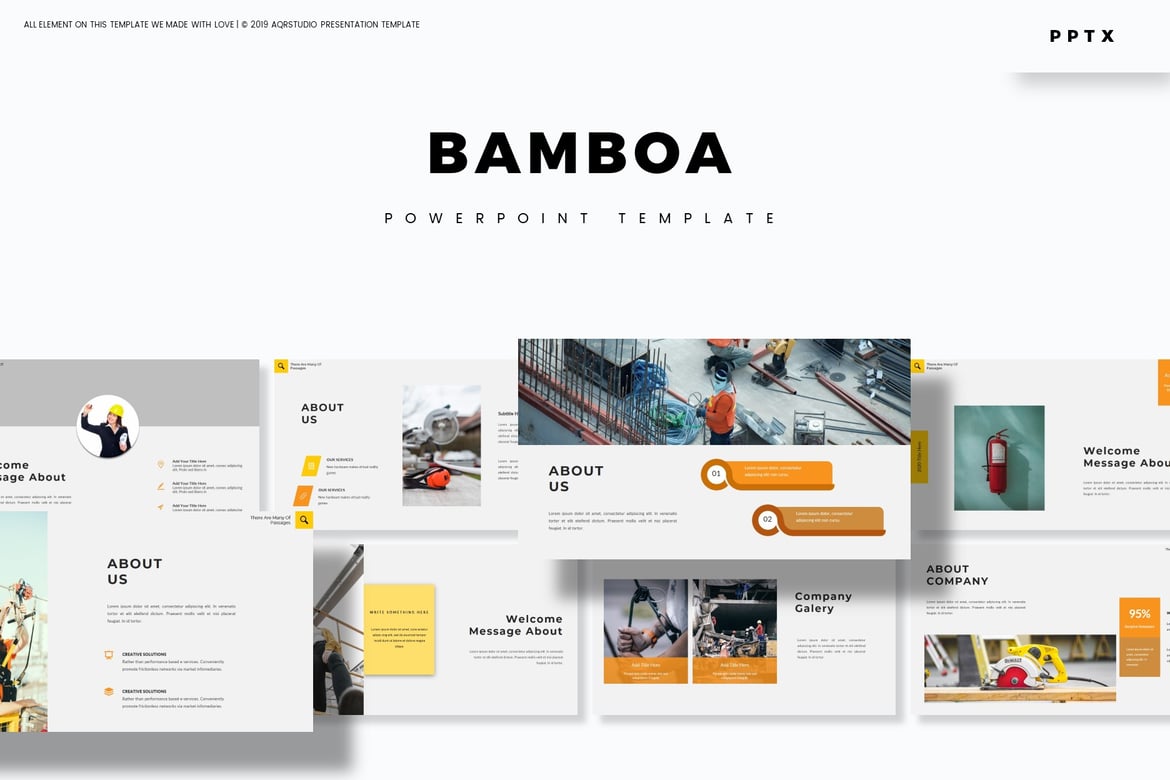 Bamboa - Template PowerPoint Serbaguna dan Menarik