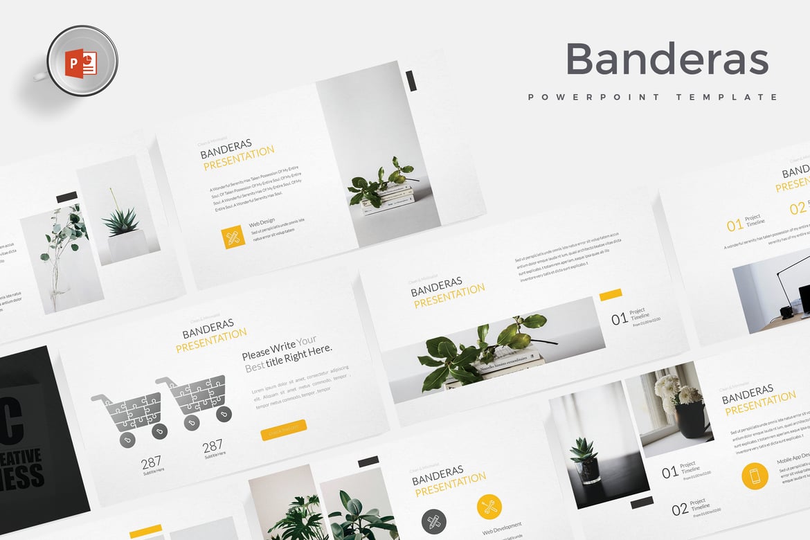 Banderas - Template PowerPoint yang Menarik dan Multifungsi
