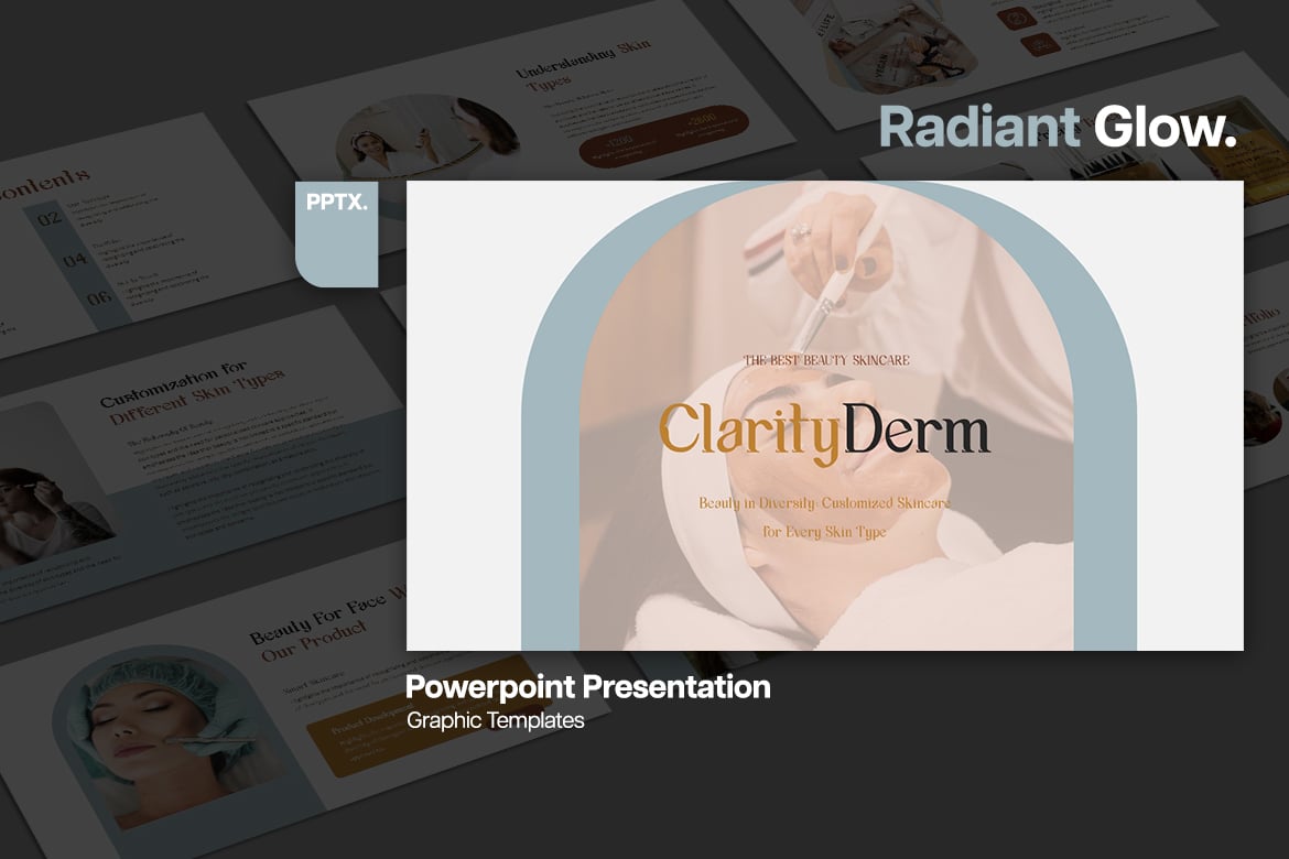 Template Powerpoint Barbiesnow - Presentasi Modern dan Kreatif