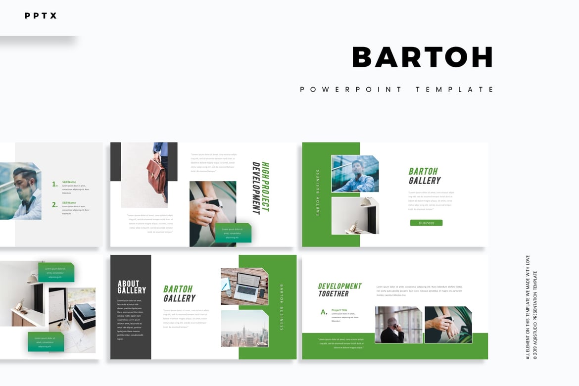 Bartoh - Template Powerpoint Serbaguna