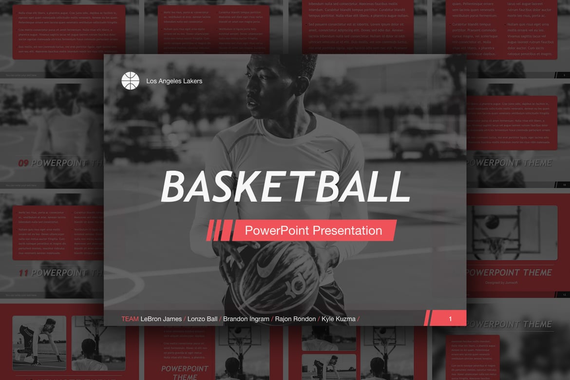 Template PowerPoint Basket: Solusi Presentasi Profesional Anda