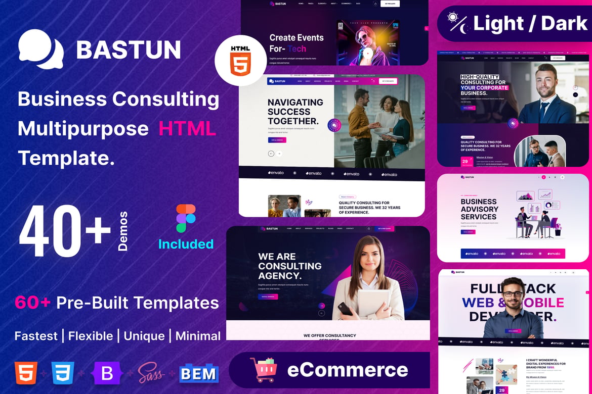 Template Website Bastun: Solusi Kreatif untuk Bisnis dan Konsultasi