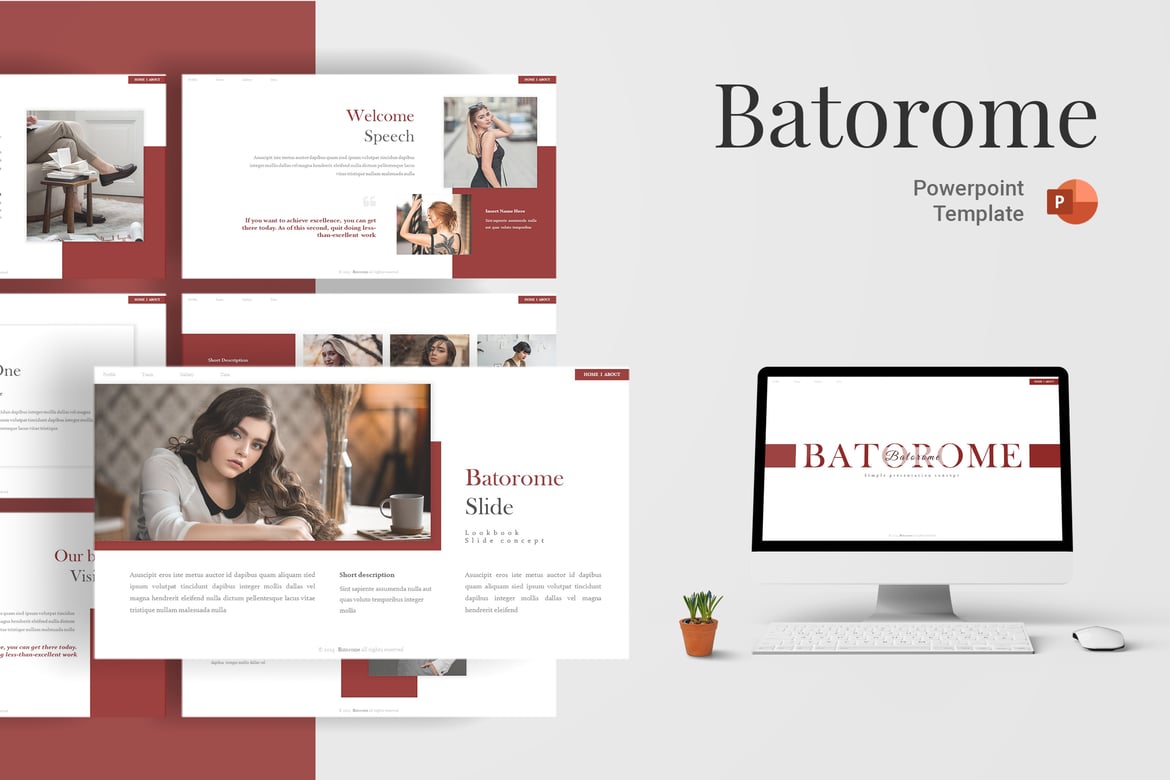Batorome - Template Presentasi PowerPoint Menarik dan Profesional