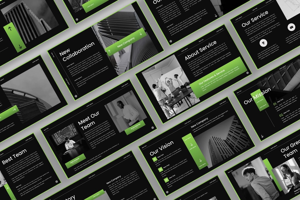 Baytech - Template Presentasi PowerPoint yang Menarik