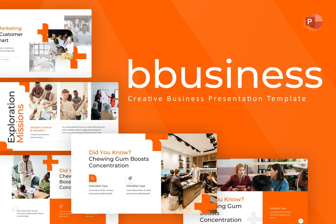 Template PowerPoint Kreatif untuk Bisnis yang Menarik