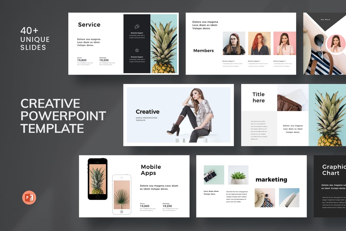 Template PowerPoint Be-Creative yang Menarik dan Profesional