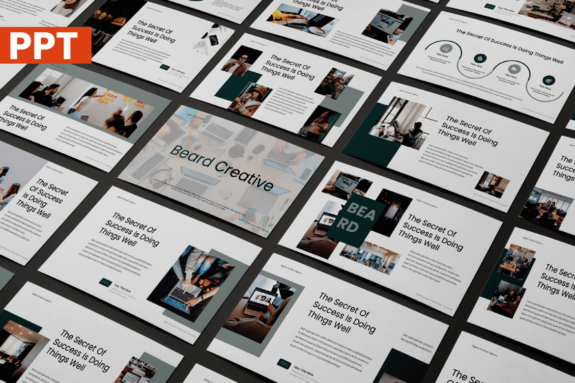 Template PowerPoint Stylish untuk Presentasi Menarik