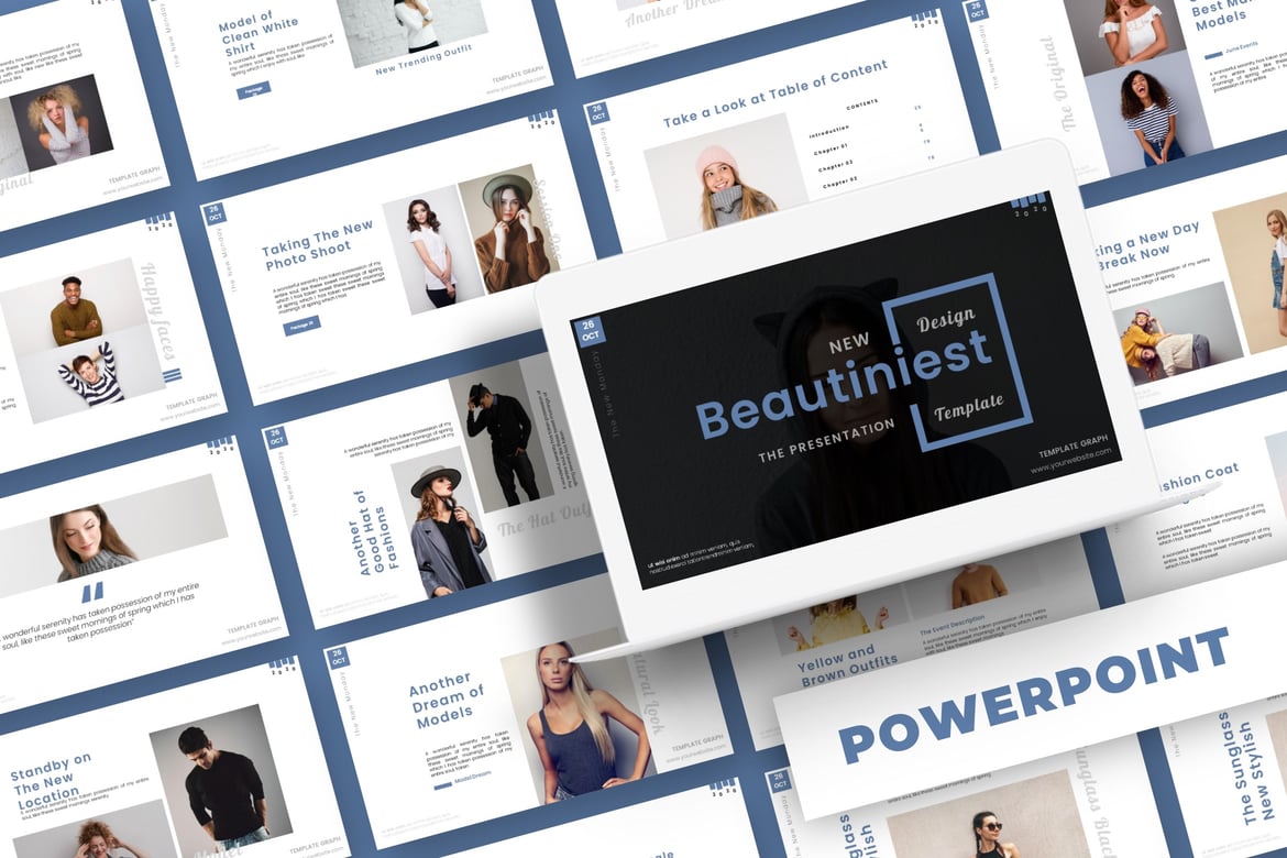 Beautiniest - Template PowerPoint Serbaguna