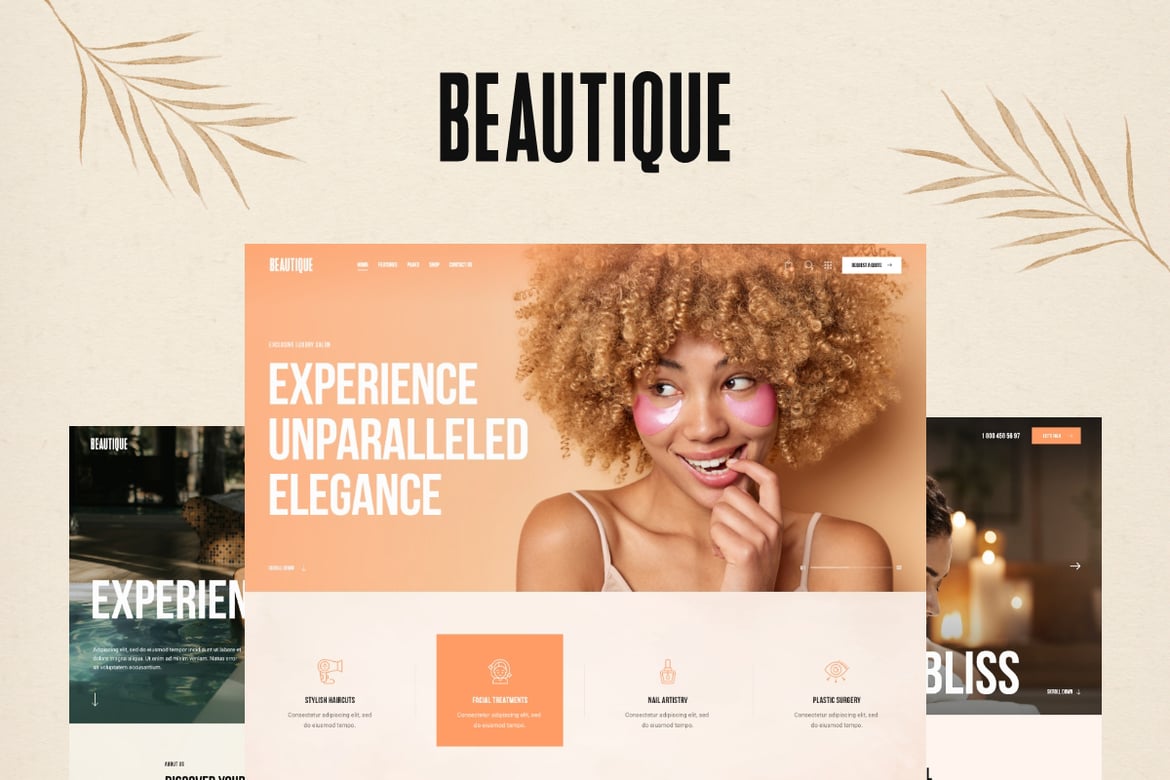 Beautique: Tema WordPress Stylish untuk Salon Kecantikan Anda