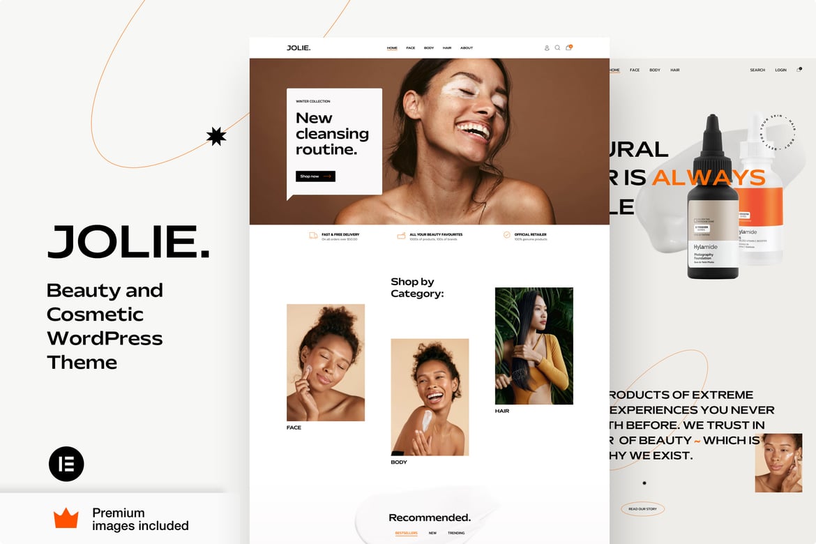 Tema WordPress Elegan untuk Toko Kecantikan - Jolie